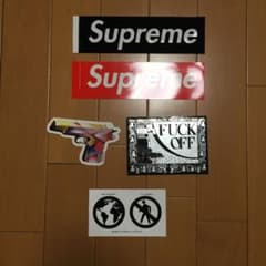 シュプリーム　ステッカー5枚セットのサムネイル