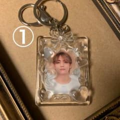 ミニフォトキーホルダー デコ アクキー トレカケース ミニフォトキーホルダー デコ アクキー トレカケース - メルカリ