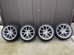 Aodhanwheels AFF7 PCD112 19インチ 8.5Jタイヤ付き - メルカリ