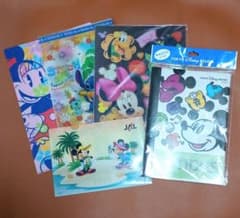 Thumbnail of ディズニー ステーショナリーセット（ノート、カバー、3D下敷き、クリアファイル）