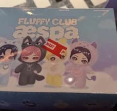 本日限定価格　aespa Fluffy Club ぬいぐるみ　アソートボックスのサムネイル