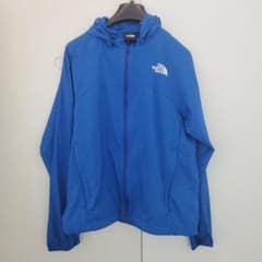 THE NORTH FACE フード付きジャケット 150 青のサムネイル