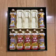 日清オイリオ 健康オイル アマニプラス こめ油 ギフトセットのサムネイル