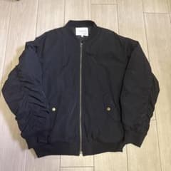 COLZA MA-1 ブルゾン ジャケット ブラックのサムネイル
