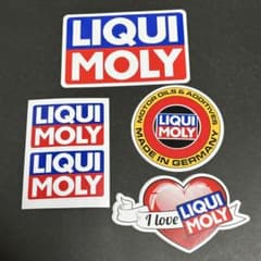 正規品 4枚セット LIQUI MOLY ステッカー リキモリのサムネイル