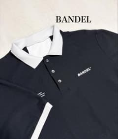 黒】BANDEL BICOLOR RIB S/S POLO SHIRTS - メルカリ