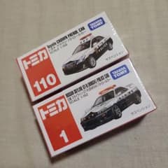 トミカ 2個 セットパトカー クラウン 日産スカイライン埼玉県 パトロールカーのサムネイル