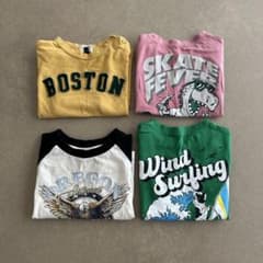 子供用Tシャツ 4枚セット まとめ売りのサムネイル