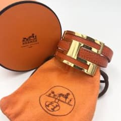 美品】HERMES プスプス ブレスレット マルジェラ期 ゴールド 箱袋付き 