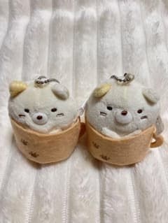 고양이 봉제 키 체인