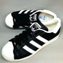 状態◎】adidas25㌢スーパースター82 id5960ブラック/ホワイト - メルカリ