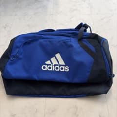 adidas ダッフルバッグ 青のサムネイル