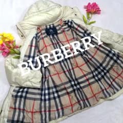 cm22 BURBERRY LONDON ダウンコート アイボリー サイズ38 - メルカリ