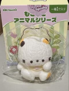 ご*️様 ⚠️値下げ中⚠️kiki squishyもこもこアニマルシリーズ三毛猫のサムネイル