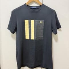 FRED PERRY メンズ Tシャツ ブラック Sサイズ