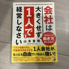 会社は大きくせず、1人で経営しなさいのサムネイル