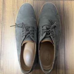 Clarks クラークス レザーシューズ グレーのサムネイル