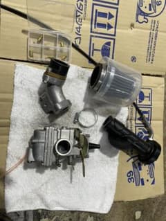 確認用ミクニtm24 購入不可　武川113ccエンジン付属のサムネイル