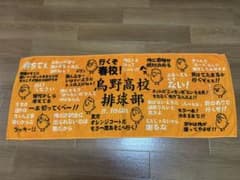 ハイキュー‼︎ 烏野高校　スポーツタオルのサムネイル