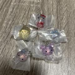 【新品未使用】サンリオ クリスタルめじるしアクセサリー　全5種セットのサムネイル