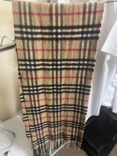 マフラー BURBERRY カシミヤ100%のサムネイル