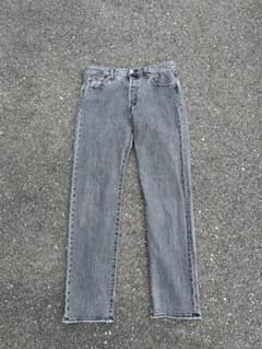 古着 Levi's 501 ストレート グレー W30 L32 ボタンフライのサムネイル