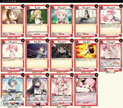 ユニオンアリーナ まどか☆マギカ デッキ まどマギ 赤 - メルカリ