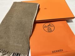 HERMES   エルメス　マフラー　正規品のサムネイル