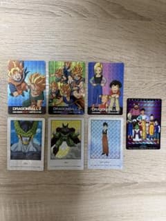 ドラゴンボールZ HERO COLLECTION カード アマダ　7枚セットのサムネイル