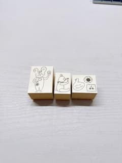 ニコレシピ　はんこ　スタンプ　3個セットのサムネイル
