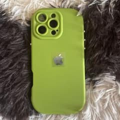 iPhone16pro max用ケース ライムグリーン - 4