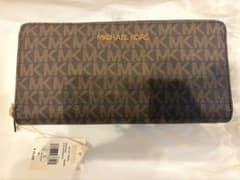 MICHAEL KORS ロゴ入り長財布 ブラウンのサムネイル