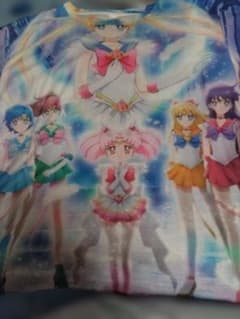 半袖Tシャツ、セーラームーンエターナルプリント3XLのサムネイル