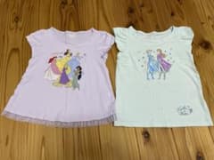 Uniqlo UT Disney Princess T-Shirt 2-Pack (Size 110)