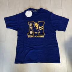 HYS MUSIC ACADEMY Tシャツ ネイビー 半袖 サイズL - メルカリ