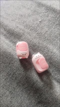 ピンク キャラクターミニクリップ 2個セット 小物留めのサムネイル
