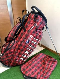 美品 アドミラル 軽量 スタンド キャディバッグ メンズ レディース