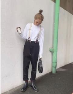 CANAL JEAN  サスペンダント付きチノパンツのサムネイル