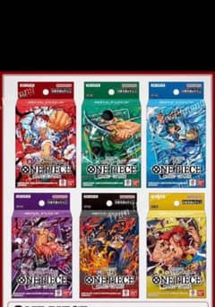 ワンピースカードゲーム スタートデッキ 5種セット ST-32〜ST-36のサムネイル