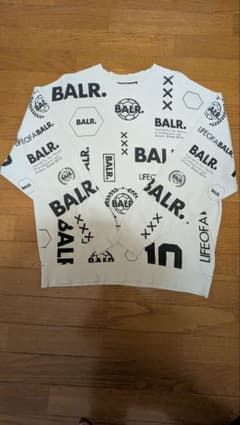 BALR. 総柄 クルーネック スウェット ホワイト サイズLのサムネイル