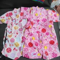 女の子用甚平２枚セットのサムネイル