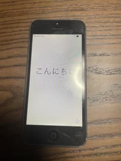 iphone5 16gb スペースグレイ　SIMフリーのサムネイル