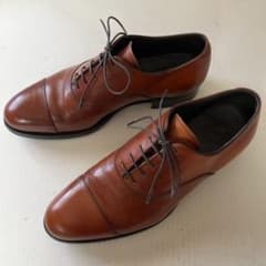 三陽山長　友二郎　茶色　US6 24 ストレートチップ　出品6/28まで 三陽山長 友二郎 茶色 US6 24 ストレートチップ - メルカリ