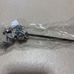 かんざし 髪飾り 花 グレー系のサムネイル