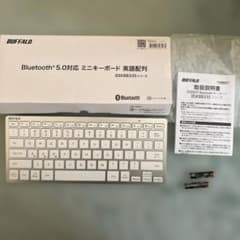BUFFALO BSKBB335SV US配列 Bluetoothキーボードのサムネイル