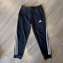 adidas キッズ ジャージ パンツ ブラック 130のサムネイル