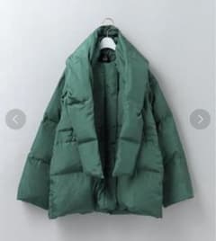 最終値下げ‼︎6(ROKU)＞HOODED STOLE DOWN JACKET - メルカリ