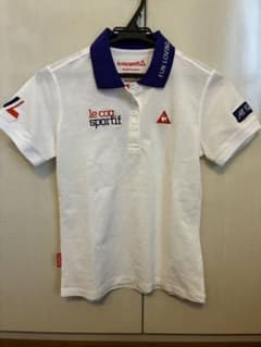 le coq sportif レディース ポロシャツ ホワイト Lのサムネイル