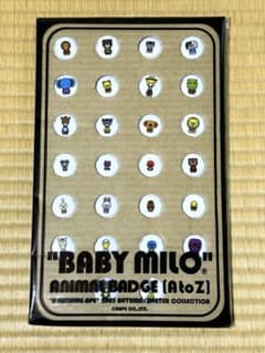 BABY MILO ANIMAL BADGE (AtoZ)未開封のサムネイル