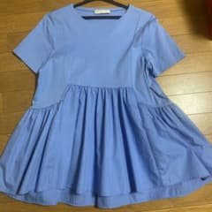 セルフォード　フレア　ペプラム　トップス　異素材のサムネイル